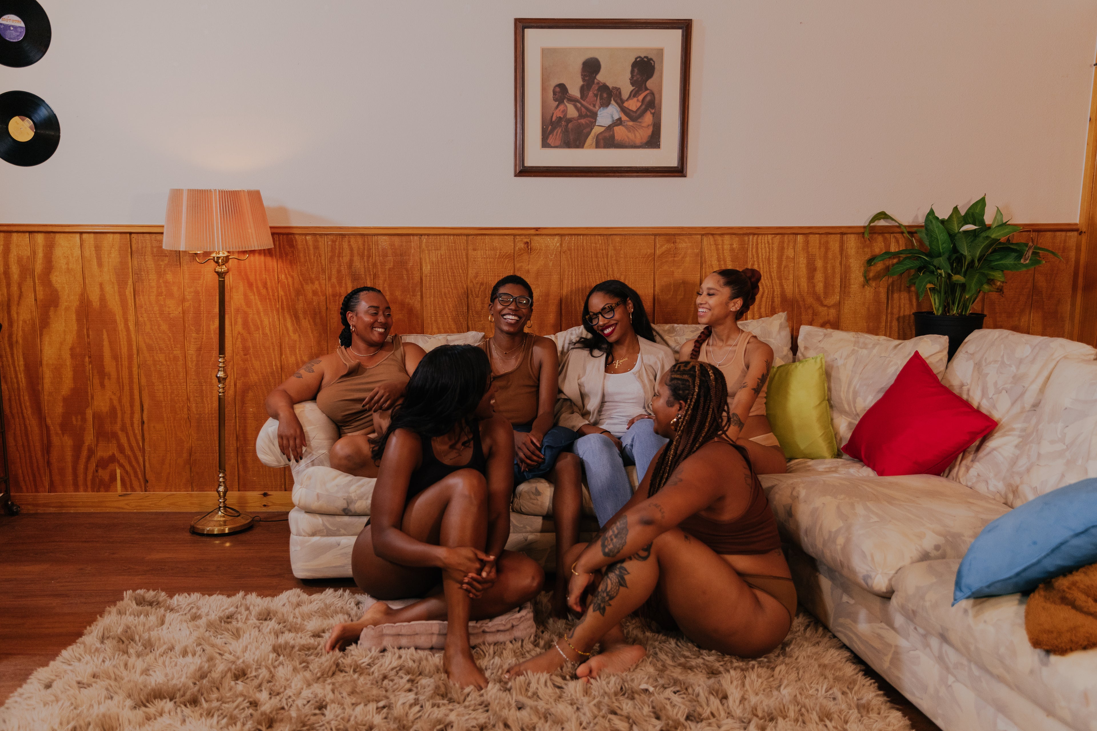 Kasi Nayles, founder of FOR THE FEW Intimates — a Black women-owned nude underwear brand designed for melanated women